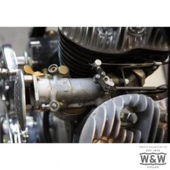 Linkert 3-Bolt Carb Throttle Conversion Kit 1936-39 Harley-Davidson Knucklehead And All Flatheads -Motor Parts Shop 011145 Bates Linkert3 BoltCarbThrottleConversionKit1936 39Harley DavidsonKnuckleheadandAllFlatheads Action 22