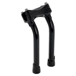 Murdock Pullback Risers - Black - 10 Inch 11 Murdock Pullback Risers - Black - 10 Inch -Motor Parts Shop 011286 Biltwell Risers MURDOCKPULLBACKBLACK 10inch 1