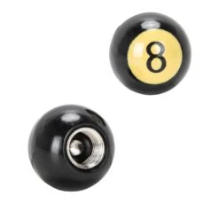 8 Ball Air Valve Caps -Motor Parts Shop 011534 Mooneyes 8 Ball Air Valve Caps 4