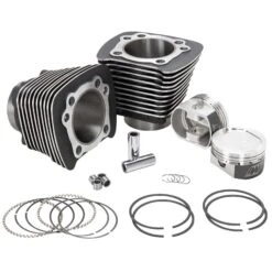 Harley Sportster 883 To 1200cc 1986 - 2003 Black Complete Big Bore Kit