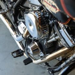 Punisher Foot Pegs H-D Classic - Black -Motor Parts Shop 012909 Biltwell Punisher Foot Pegs H D CLASSIC Black 4