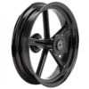 Round Spoke Invader 16 X 3.5 Dual Flange Rear Wheel - Gloss Black 2 Round Spoke Invader 16 X 3.5 Dual Flange Rear Wheel - Gloss Black -Motor Parts Shop 013203 Led Sled RoundSpokeInvader16x3.5DualFlangeRearWheel GlossBlack 1