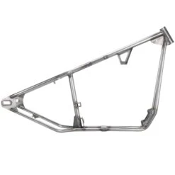 Full Rigid Chopper Frame 1957-1985 Harley-Davidson Ironheads - 3" Up - Disc Brake Rear - Sporty Tank Mounts -Motor Parts Shop 013388 Gasbox FullRigidChopperFrame1957 1985Harley DavidsonIronheads 3 Up DiscBrakerear revised 2