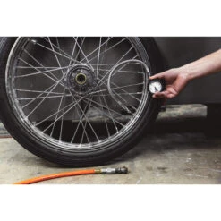 Tire Pressure Gauge -Motor Parts Shop 013725 Lowbrow Customs TirePressureGauge 1512web