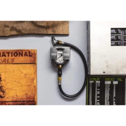 Professional 0-60 PSI Tire Gauge -Motor Parts Shop 013726 Lowbrow Customs Professional0 60PSITireGauge 1533web