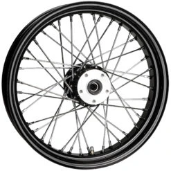 18 X 3.5 40 Spoke Black Rear Wheel Fits 1984-1999 Harley-Davidson Big Twin/XL