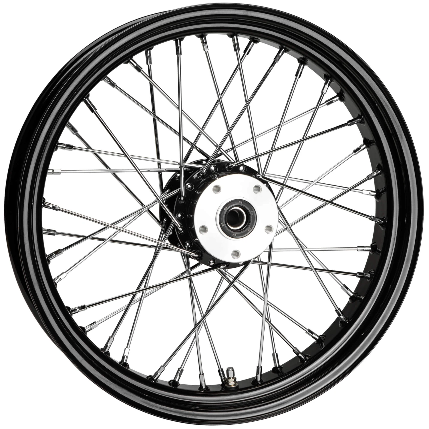 18 X 3.5 40 Spoke Black Rear Wheel Fits 1984-1999 Harley-Davidson Big Twin/XL 3 18 X 3.5 40 Spoke Black Rear Wheel Fits 1984-1999 Harley-Davidson Big Twin/XL