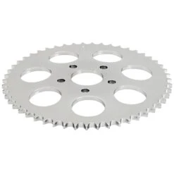 Replacement Dished Sprocket - Chrome - 51 Tooth - 1973-84 Harley-Davidson Big Twin 1979-81 XL OEM# 41470-73 -Motor Parts Shop 014442 Cycle Standard ReplacementDishedSprocket Chrome 51Tooth 1982 1992Harley DavidsonBigTwinOEM41470 73 3