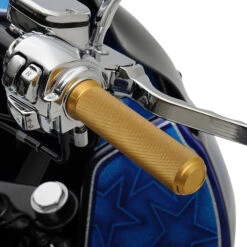 Speed Grips - 1" - Gold 7 Speed Grips - 1" - Gold -Motor Parts Shop 014611 The Speed Merchant Speed Grips 1 Gold 2
