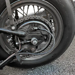 Reverb Vintage Style Cable Wrap - Black/White 8 Reverb Vintage Style Cable Wrap - Black/White -Motor Parts Shop 015000 ReverbInc ReverbVintageStyleCableWrap Black and White Installed 2