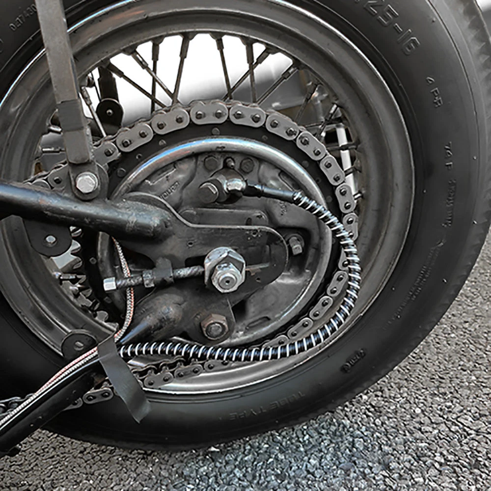 Reverb Vintage Style Cable Wrap - Black/White 4 Reverb Vintage Style Cable Wrap - Black/White - Image 3