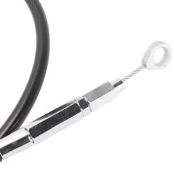 Sling Shot Clutch Control - Harley-Davidson 5 & 6 Speed - Stainless Steel -Motor Parts Shop 015047 PrismSupplyCo SlingShotClutchControl Harley Davidson5 6Speed StainlessSteel 4