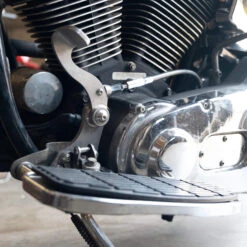 Sling Shot Clutch Control - Harley-Davidson 5 & 6 Speed - Stainless Steel -Motor Parts Shop 015047 PrismSupplyCo SlingShotClutchControl Harley Davidson5 6Speed StainlessSteel web6