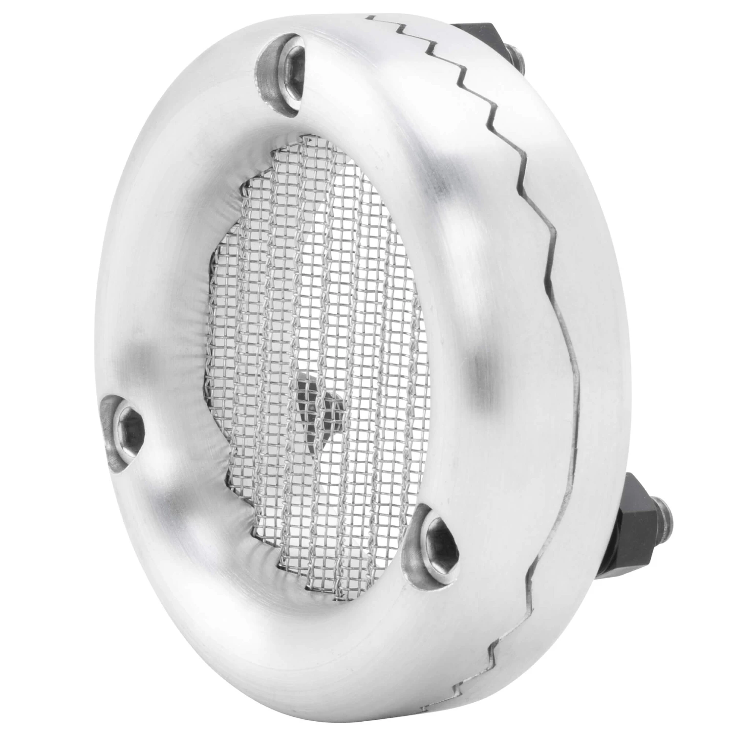 Aluminum KR Bee Blocker - SS Screen - S&S Super E/G Carburetor Velocity Stack 5 Aluminum KR Bee Blocker - SS Screen - S&S Super E/G Carburetor Velocity Stack - Image 3