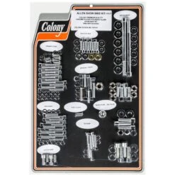 #1013-P Complete Show Bike Kit Chrome Smooth Allen Hardware Harley 94-03 Sportster