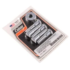 #2053-10 Custom Sprocket Bolt & Washer Kit Chrome Hex Harley Big Twins Dyna FLT XL