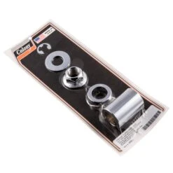 #2335-5 Chrome Rear Axle Nut Spacer Washer Kit Harley Dyna 06-07