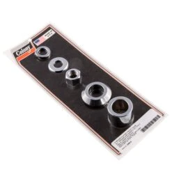 #2390-5 Chrome Front Axle Nut Spacer Washer Kit Harley FLSTC FLSTN 07-up