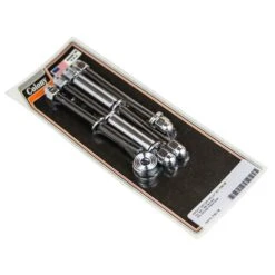 #7141-18 Chrome Plated Front Motor Mount Kit With Heat Treated Studs Fits 1957-85 H-D Sportster