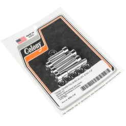 8761-7-P Timing Cover Smooth Allen Screw Kit Chrome Harley Shovelhead Evo 70-92