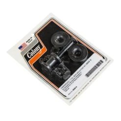 #9669-9 Parkerized Tool Box Mounting Kit Harley Davidson 1935-54