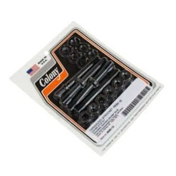 #9686-16 Sprocket Cover Stud Kit Parkerized H-D 45 35-73