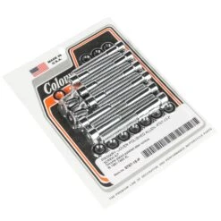 #9767-15-P Primary Cover Smooth Chrome Allen Screw Kit Harley XL 1991-93