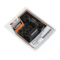 #9802-14 Front & Rear Support Rod Mounting Kit Parkerized Harley 45 1932-73