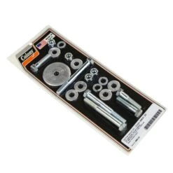 #9860-20 Lower Motor Mount Kit Zinc Stock Harley FLT FLHT FXR FXRS 88-06