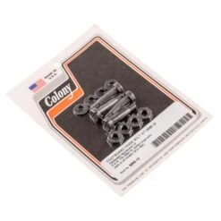 #9886-12 Floorboard Hinge Bolt Kit Parkerized Harley 1914-1940