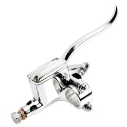 DeLuxe 1 Inch Master Cylinder Polished Aluminum -Motor Parts Shop large 2010 kustomtech master cylinder aluminum polished 12mm 3