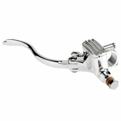 DeLuxe 1 Inch Master Cylinder Polished Aluminum -Motor Parts Shop large 2010 kustomtech master cylinder aluminum polished 12mm 4