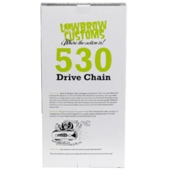530 Motorcycle Drive Chain - 130 Links With 2 Master Links -Motor Parts Shop large 2720 lowbrow customs 530 drive chain 130 link 3
