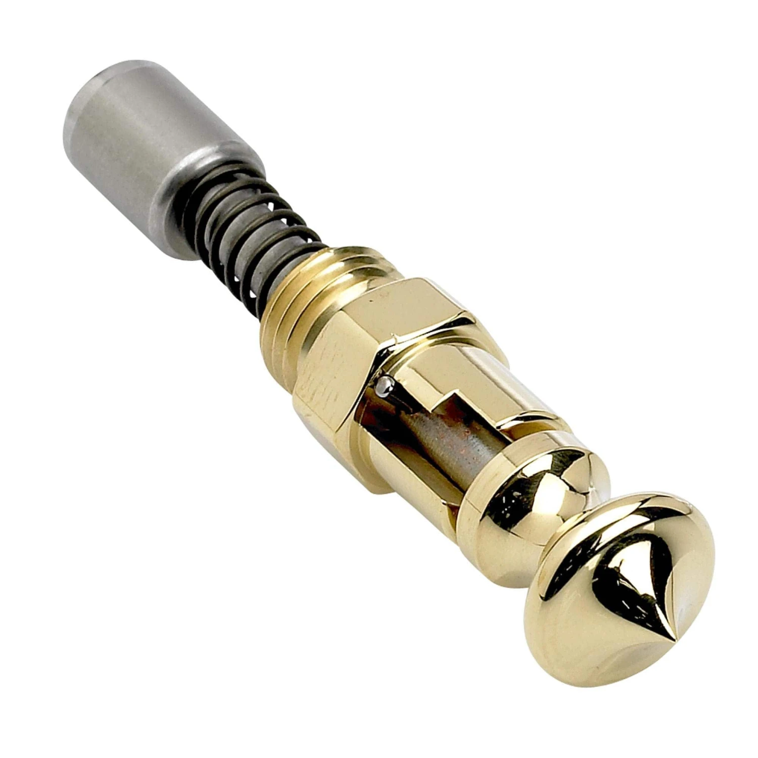 Choke Knob Enricher / Enrichment Device Brass Acorn Style For Harley-Davidson S&S Super E / G Carbs 4 Choke Knob Enricher / Enrichment Device Brass Acorn Style For Harley-Davidson S&S Super E / G Carbs - Image 2