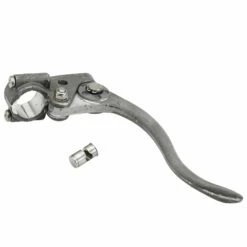 DeLuxe 1 Inch Clutch Lever Raw Aluminum