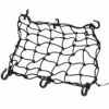 Adjustable Cargo Net- Black - 15 X 15 Inch -Motor Parts Shop large 3072 cargo net elastic motorcycle camping 1