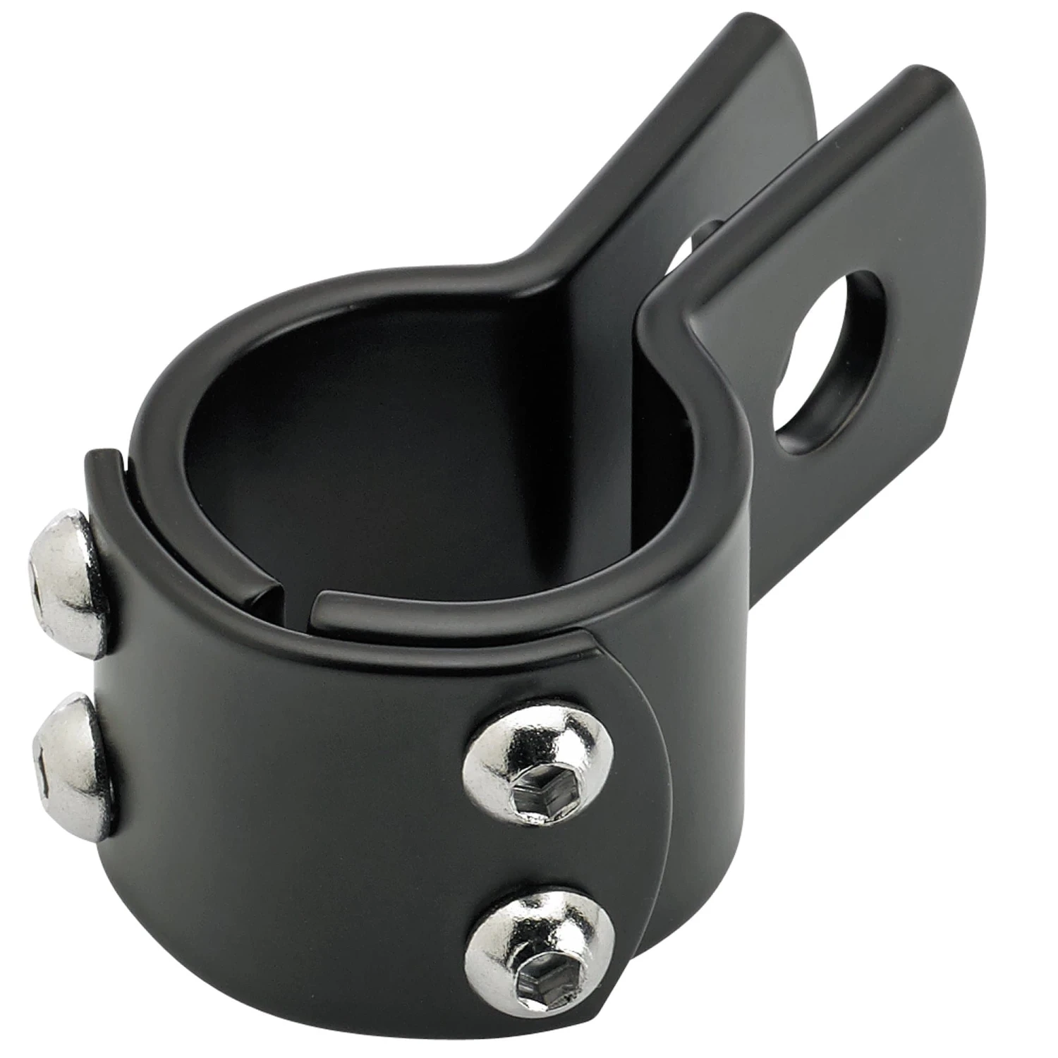 Black Universal 3-piece Mounting Clamp 1 Inch 3 Black Universal 3-piece Mounting Clamp 1 Inch