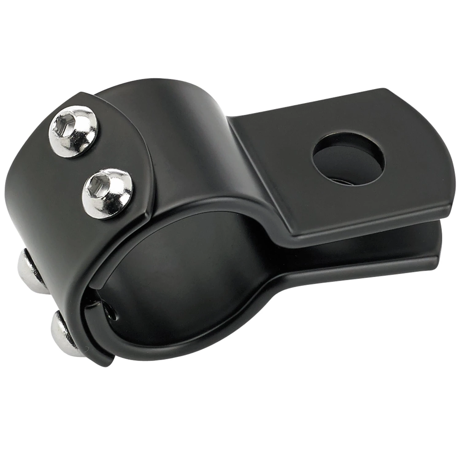 Black Universal 3-piece Mounting Clamp 1 Inch 4 Black Universal 3-piece Mounting Clamp 1 Inch - Image 2