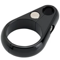 Clutch / Brake Cable Clamp - Black - For 1 Inch Frame Tubing