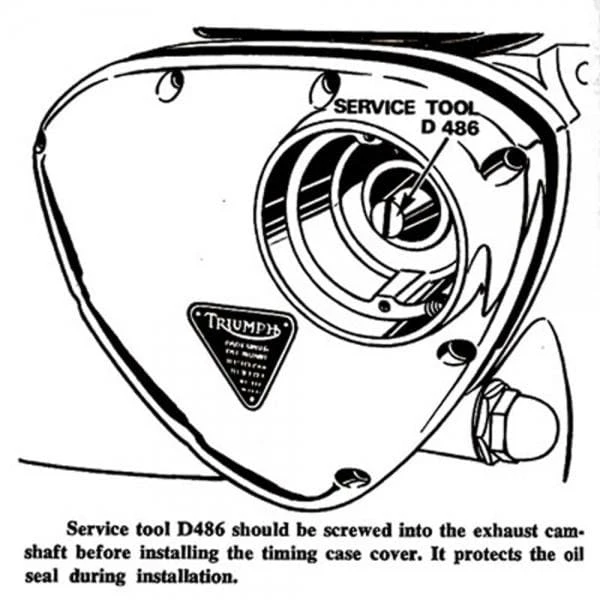 Points Seal Installer Tool - Triumph BSA - Late '68 And Up OEM # 60-1810 4 Points Seal Installer Tool - Triumph BSA - Late '68 And Up OEM # 60-1810 - Image 2